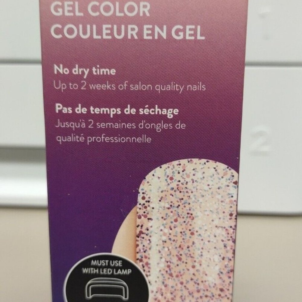 Sensationail Chrome Gel Polish Silver top coat and powder New